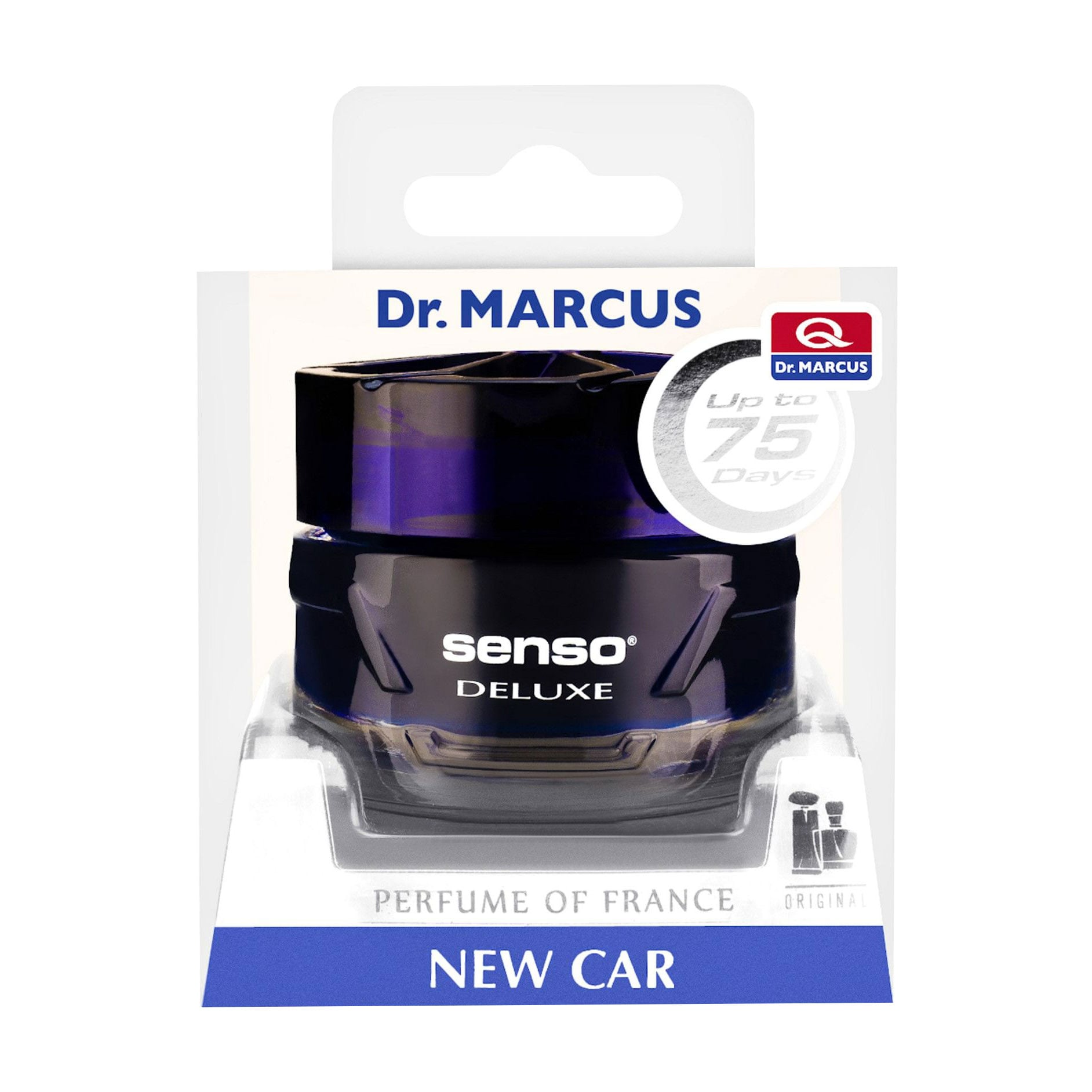 Гелевий ароматизатор для автомобіля Dr.Marcus Senso Delux New Car, 50 мл
